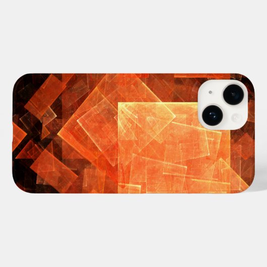 ウィンドウライト抽象芸術アート Case-Mate iPhoneケース (裏面 (横))