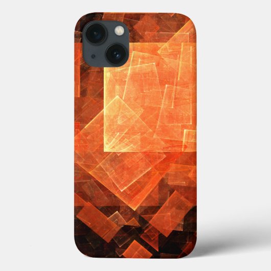 ウィンドウライト抽象芸術アート Case-Mate iPhoneケース (裏面)