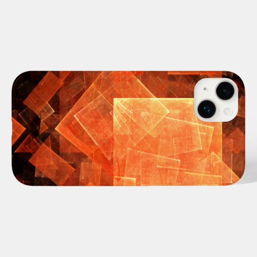 ウィンドウライト抽象芸術アート Case-Mate iPhoneケース (裏面 (横))