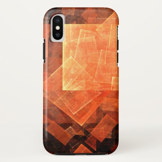 ウィンドウライト抽象芸術アート Case-Mate iPhoneケース (裏面)