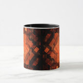 ウィンドウライト抽象芸術コーヒーマグ マグカップ (中央)