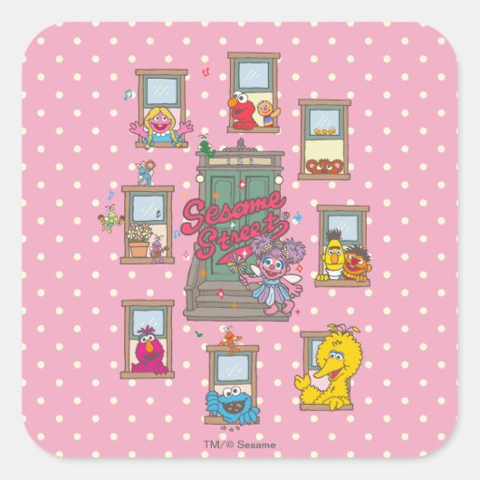 ウィンドウヴィンテージアート スクエアシール (正面)