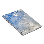 ウィンドウ上の雨滴 ノートブック (右側)