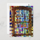 ウィンドウ内でメディアの混在コラージュを探索 ポストカード (正面/裏面)