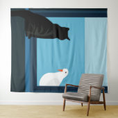 ウィンドウ内のゲスト タペストリー (インサイチュ(横))