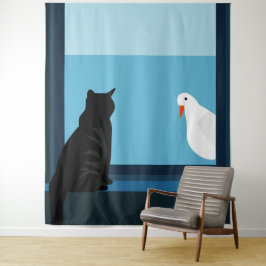 ウィンドウ内のゲスト タペストリー