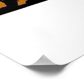 ウィンドウ内のネコ ポスター (角)