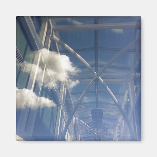 ウィンドウ内の反射 マグネット (正面)