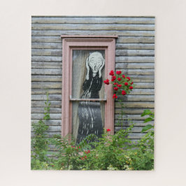 ウィンドウ内の悲鳴16 x 20 ジグソーパズル