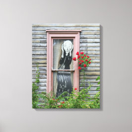 ウィンドウ内の悲鳴 キャンバスプリント