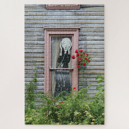 ウィンドウ内の悲鳴 ジグソーパズル (縦)