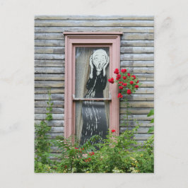 ウィンドウ内の悲鳴 ポストカード