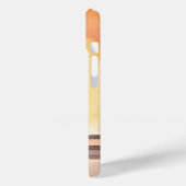 ウィンドウ内の猫 | 日没の水色シルエット Case-Mate iPhoneケース (裏面 / 左)