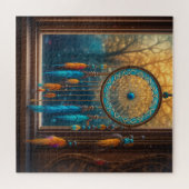 ウィンドウ内のDreamcatcher紅葉 ジグソーパズル (横)