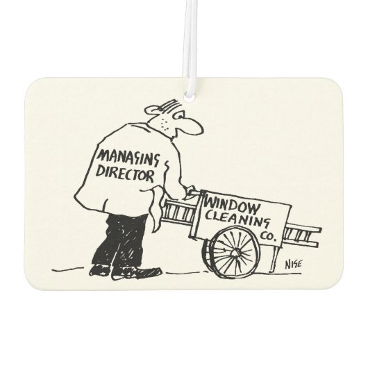 ウィンドウ清掃用カート付きウィンドウクリーナー カーエアーフレッシュナー (裏面)