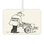 ウィンドウ清掃用カート付きウィンドウクリーナー カーエアーフレッシュナー (正面)