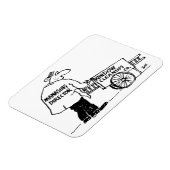 ウィンドウ清掃用カート付きウィンドウクリーナー マグネット (左側)