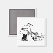 ウィンドウ清掃用カート付きウィンドウクリーナー マグネット (正面/裏面)