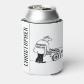 ウィンドウ清掃用カート付きウィンドウクリーナー 缶クーラー (缶裏面)