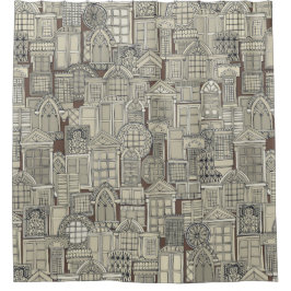 ウィンドウ番号 シャワーカーテン