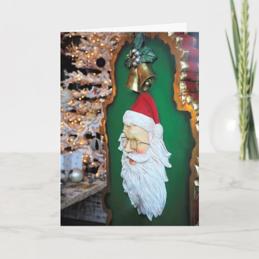 ウィンドウ表示サンタ カード (正面)