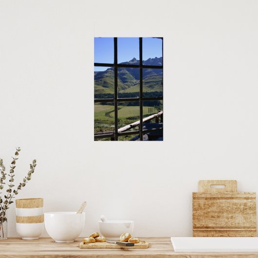 ウィンドウ表示 ポスター (キッチン)