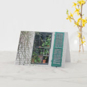 ウィンドウ カード (黄色い花)