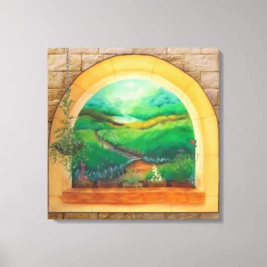 ウィンドウ キャンバスプリント (正面)