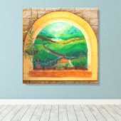 ウィンドウ キャンバスプリント (インサイチュ (ウッドフロア))