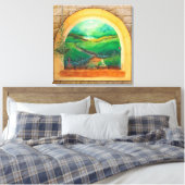 ウィンドウ キャンバスプリント (インサイチュ (寝室))