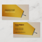 ウィンドウ・クリーナの名刺 名刺 (正面/裏面)