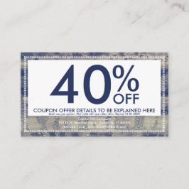 ウィンドウ·クーポン·カード 割引カード