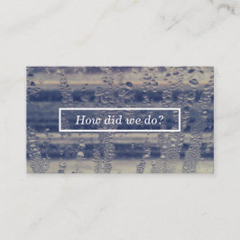 ウィンドウ・コメント・カード 名刺