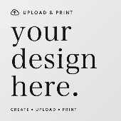 ウィンドウ シール あなただけのデザインをアップロード 12” x 12” ウィンドウサイン (シート)