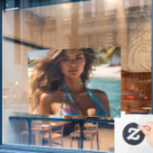 ウィンドウ フィルム ウィンドウサイン (カフェ窓)