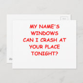 ウィンドウ ポストカード (正面/裏面)