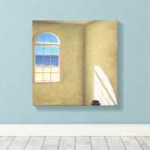 ウィンドウII 1998 キャンバスプリント (インサイチュ (ウッドフロア))