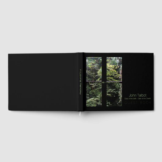 ウィンドクロスオン自然ガーデンメモリアルゲストブック ゲストブック (全面)