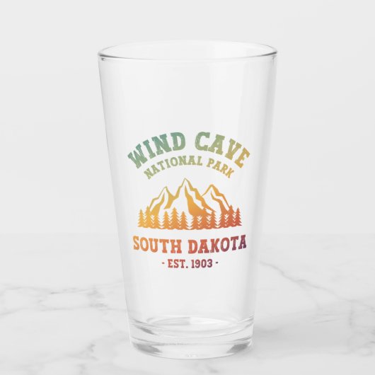ウィンドケーブナショナルパークサウスダコタ タンブラーグラス (正面)