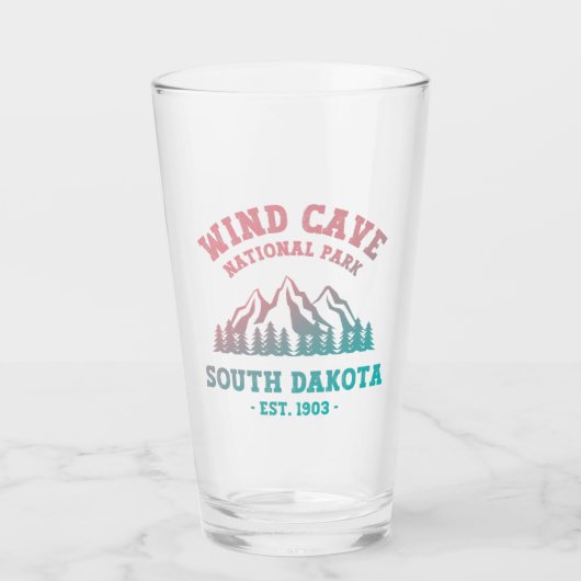 ウィンドケーブナショナルパークサウスダコタ タンブラーグラス (正面)