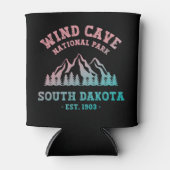 ウィンドケーブナショナルパークサウスダコタ 缶クーラー (正面)