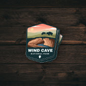 ウィンドケーブ国立公園 |ダイカットのシール シール