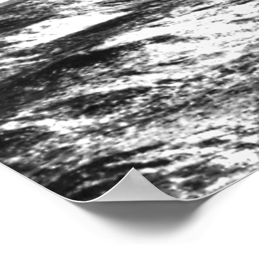 ウィンドサーファーオンサンフランシスコ湾 ポスター (角)