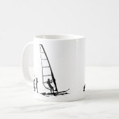 ウィンドサーファー コーヒーマグカップ (正面左)