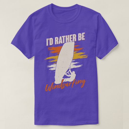 ウィンドサーフィンのウィンドサーファーの贈り物 Tシャツ (デザイン正面)