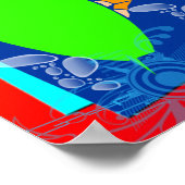 ウィンドサーフィンのポスター ポスター (角)