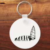 ウィンドサーフィンの進化 キーホルダー (正面)