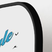 ウィンドサーフィンは私のライフスタイル ピックルボールラケット (左詳細)