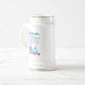 ウィンドサーフィンは私の生活スタイル ビールジョッキ (正面左)