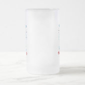 ウィンドサーフィンは私の生活スタイル フロストグラスビールジョッキ (中央)